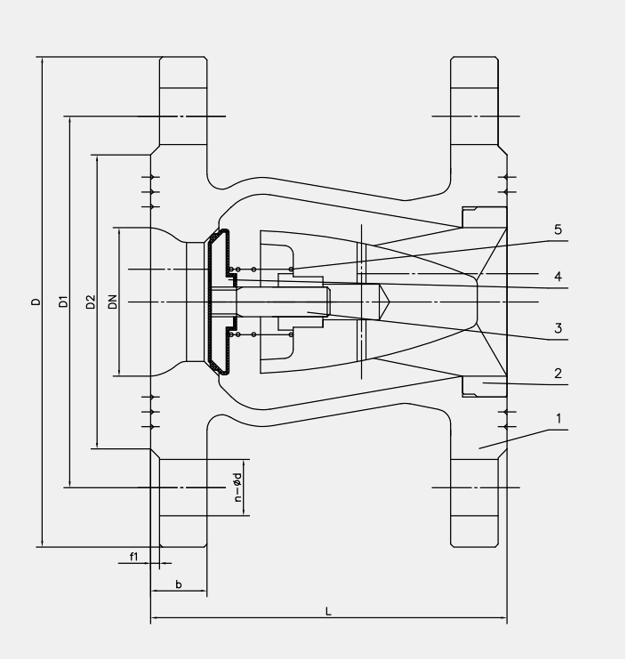 High-pressure floating ball valve