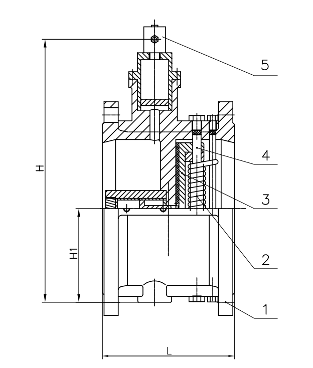 High-pressure floating ball valve