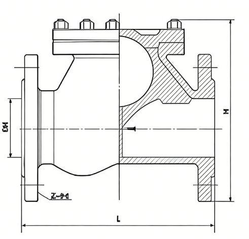 High-pressure floating ball valve
