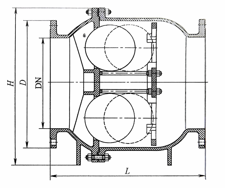 High-pressure floating ball valve