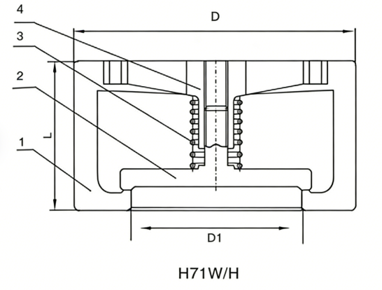 High-pressure floating ball valve